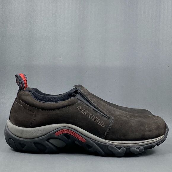 JUNGLE MOC BLACK MERRELI PERFORMANCE FOOTWEAR womens size 8 - Picture 1 of 8